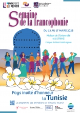 Affiche Semaine de la francophonie