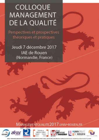 COLLOQUE MANAGEMENT DE LA QUALITE