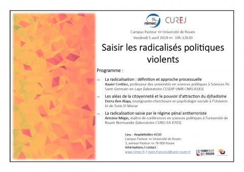 Saisir les radicalisés politiques violents