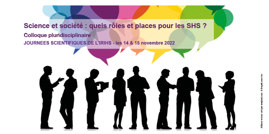 Les journées scientifiques de l’IRIHS – Programme des 14 & 15 novembre 2022